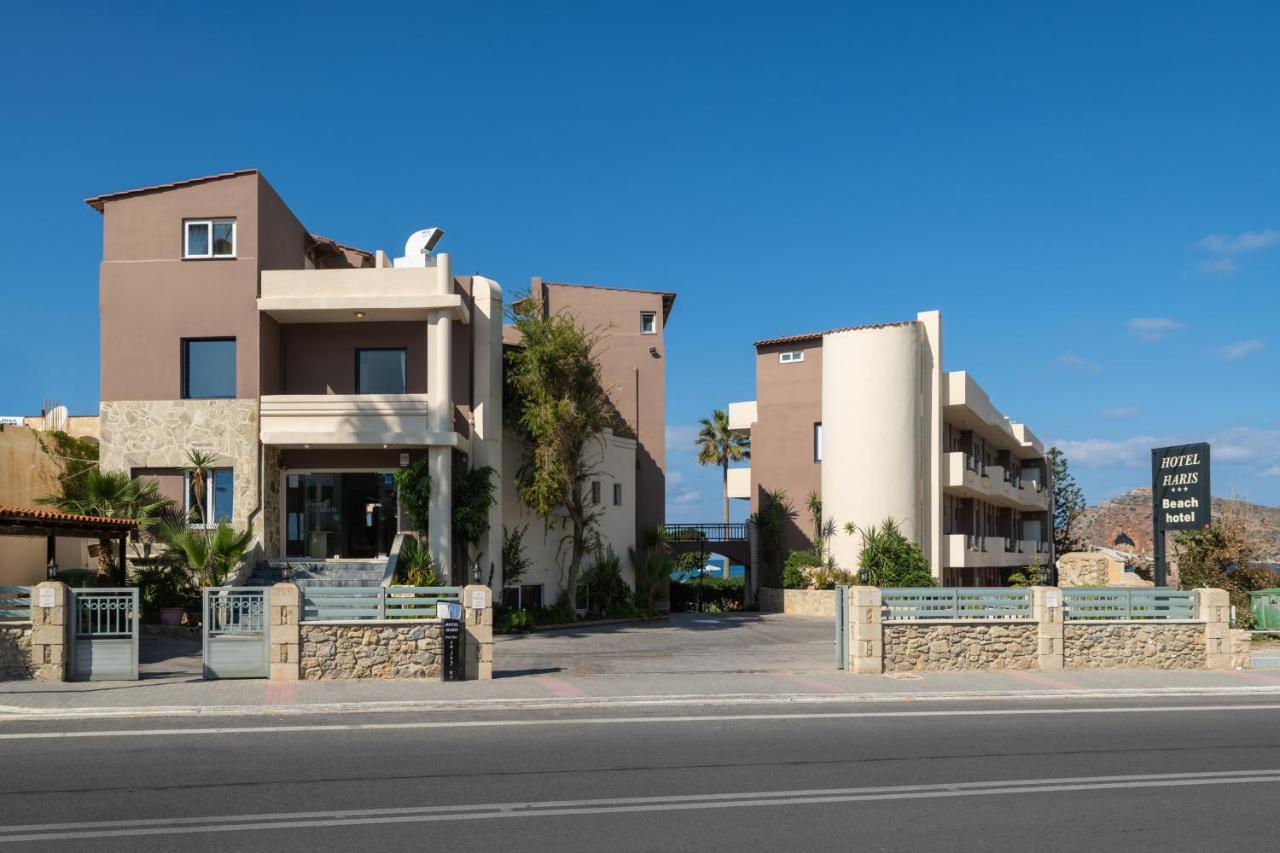 Hotel Haris On The Beach Agia Marina Dış mekan fotoğraf